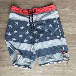 Ripcurl American Swimming Trunks/Shorts 27"x17"